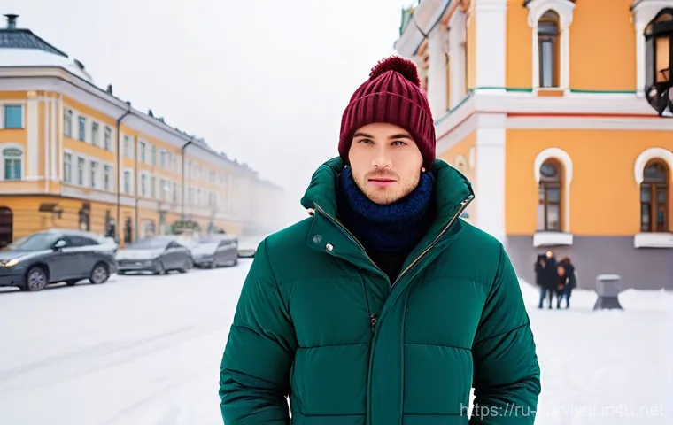 체온 유지 생존 팁 - **Prompt 1: Urban Winter Layering Expert**
    "A stylish young adult, either male or female, walkin...